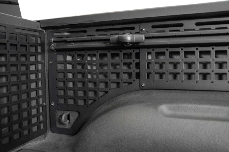 Ram TRX Bed Side Molle Panels - Passenger - Addictive Desert Designs - Full Set - Hammer Black - `21-`23